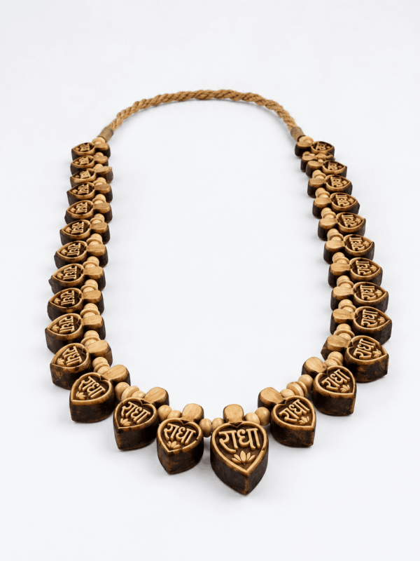Handcrafted Tulsi Kanthi Radha Mala