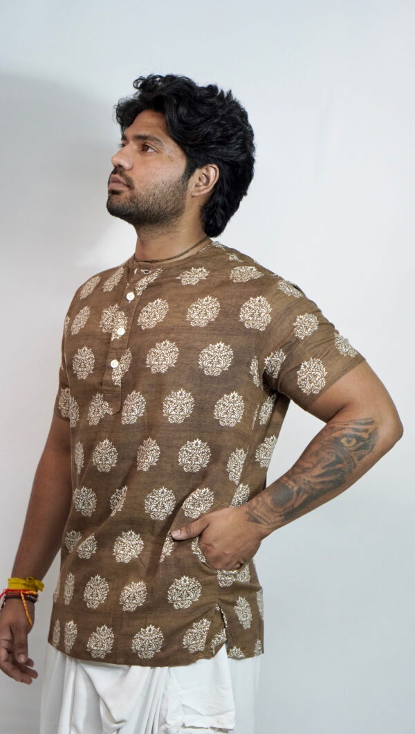 Rustic Charm Printed Cotton Comfort